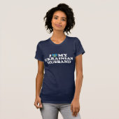 ウクライナ人の夫が大好き Tシャツ (正面フル)