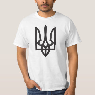 ウクライナ人のTryzubのワイシャツ Tシャツ