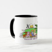 ウクライナ人はビートを知っています マグカップ (正面左)