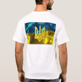 ウクライナ人への結婚はキャラクターを造ります Tシャツ (裏面)