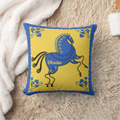 ウクライナ伝統的スラブフォークアート クッション (ブランケット)