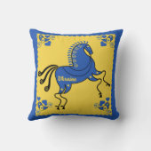 ウクライナ伝統的スラブフォークアート クッション (裏面)