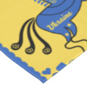 ウクライナ伝統的スラブフォークアート テーブルクロス (アングル)