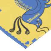 ウクライナ伝統的スラブフォークアート テーブルクロス (アングル)