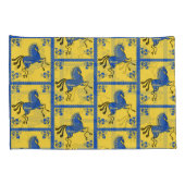 ウクライナ伝統的スラブフォークアート 枕カバー (裏面-右)