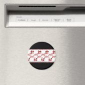 ウクライナ伝統的フォークモチーフ民族幾何学fl マグネット (インサイチュ (食洗機))