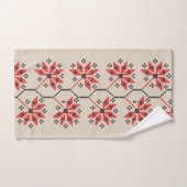 ウクライナ伝統的ン刺繍バスルーム バスタオルセット (ハンドタオル)