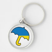 ウクライナ傘 キーホルダー (正面)