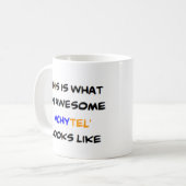 ウクライナ先生ヴィチ素晴らしテル コーヒーマグカップ (正面左)