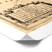 ウクライナ初期地図1648 ポスター (角)