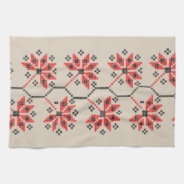 ウクライナ刺繍柄キッチンタオル キッチンタオル