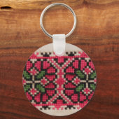 ウクライナ刺繍 キーホルダー (正面)