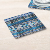 ウクライナ刺繍 スクエアペーパーコースター (アングル)