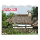 ウクライナ古代の村_calendar カレンダー (カバー)