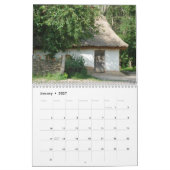 ウクライナ古代の村_calendar カレンダー (1月 2027)