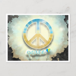 ウクライナ向け平和はがき ポストカード