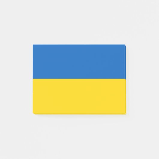 ウクライナ国к旗раїн ポストイット (正面)