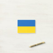 ウクライナ国к旗раїн ポストイット (デスク上)