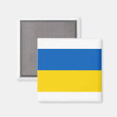 ウクライナ国к旗раїн マグネット (正面/裏面)