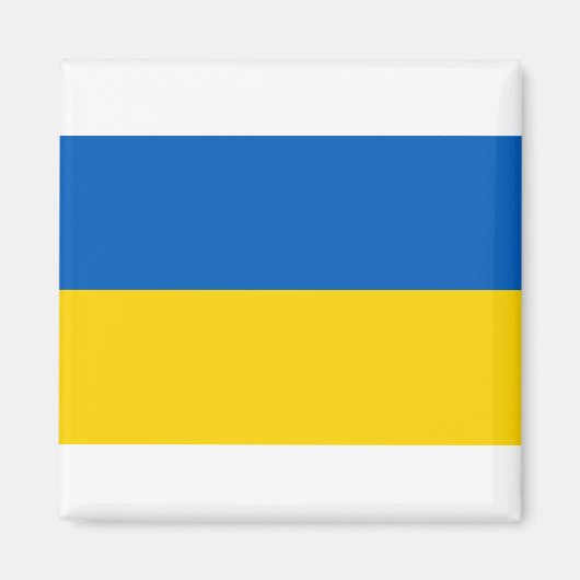 ウクライナ国к旗раїн マグネット (正面)
