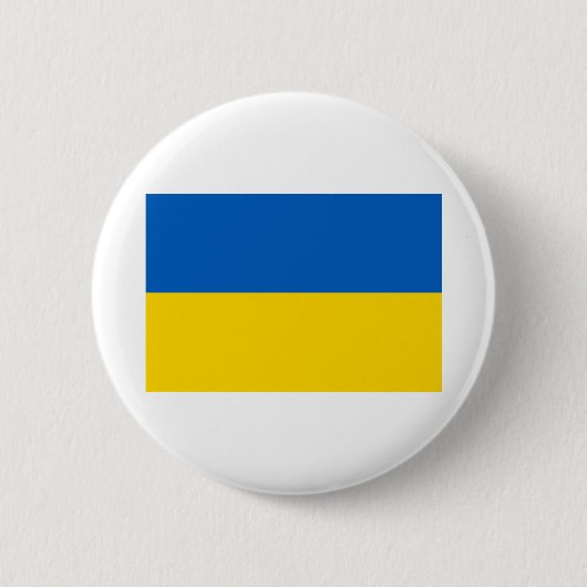 ウクライナ国к旗раїн 缶バッジ (正面)
