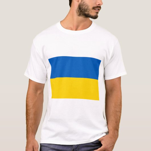 ウクライナ国к旗раїн tシャツ (正面)