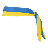 ウクライナ国エレガント国国旗 タイヘッドバンド (回転90)