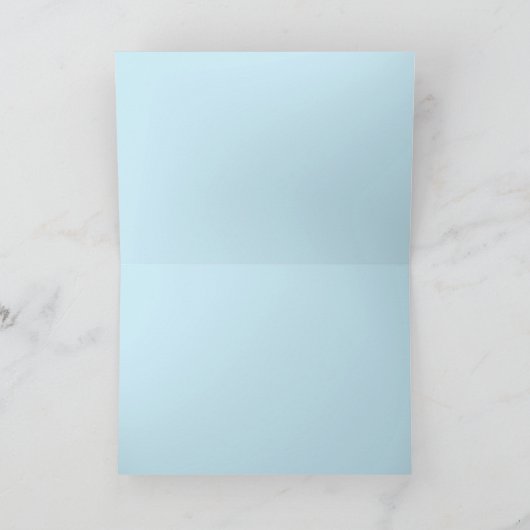 ウクライナ国旗のグリーティングカード シーズンカード (内部)