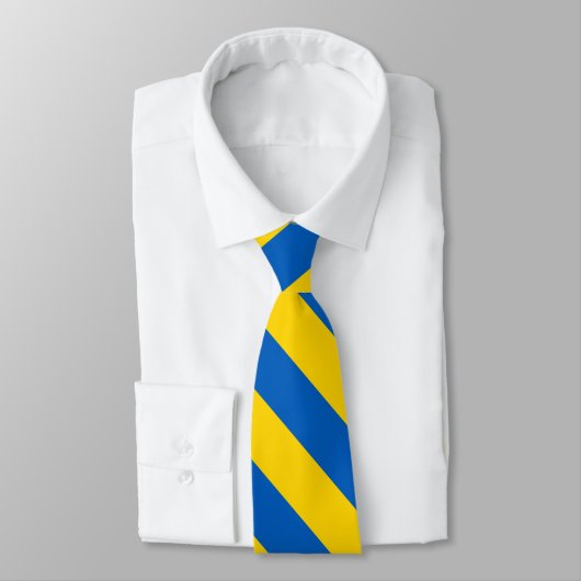 ウクライナ国旗のネクタイ ネクタイ (タイ)