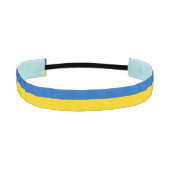 ウクライナ国旗のフィットネス、ウクライナファッション/スポーツ アスレチックヘッドバンド (正面)