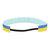 ウクライナ国旗のフィットネス、ウクライナファッション/スポーツ アスレチックヘッドバンド (裏面)