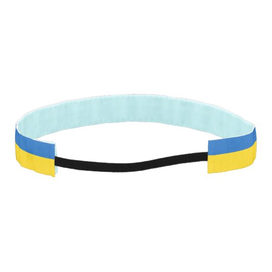 ウクライナ国旗のフィットネス、ウクライナファッション/スポーツ アスレチックヘッドバンド (裏面)