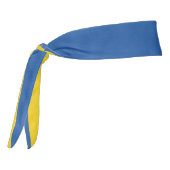 ウクライナ国旗のボタン タイヘッドバンド (回転270)