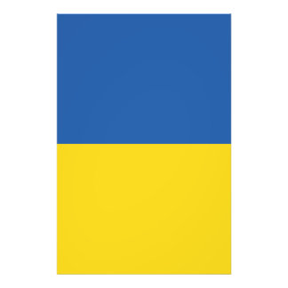 ウクライナ国旗のボタン フォトプリント