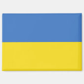 ウクライナ国旗の磁石 マグネット (正面)