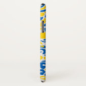 ウクライナ国旗の色を持つ民俗模様 Case-Mate iPhoneケース (裏面/右)