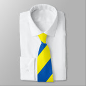 ウクライナ国旗の色モダン ネクタイ (タイ)