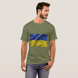 ウクライナ国旗の色Tシャツ Tシャツ
