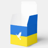 ウクライナ国旗の贈り物ボックス平和の鳩 – 自由 フェイバーボックス (オープン)