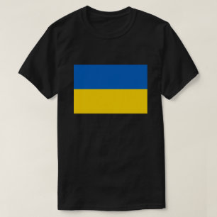 ウクライナ国旗の連帯 Tシャツ