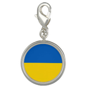 ウクライナ国旗の青い黄色のウクライナの愛国者 チャーム