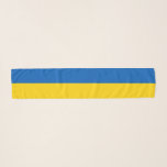 ウクライナ国旗の青い黄色のウクライナ支援 スカーフ<br><div class="desc">ウクライナの平和と自由への支持を示すため、ウクライナ国旗は青と黄色。ウクライナ国旗の青い黄色のウクライナ支持スカーフ</div>