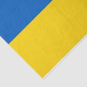 ウクライナ国旗を持つ愛国的ティッシュペーパー 薄葉紙 (詳細)