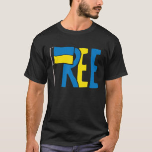 ウクライナ国旗ウクライナウクライナカッコいいデシ Tシャツ
