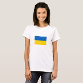 ウクライナ国旗パトリオティックTシャツ Tシャツ (正面フル)