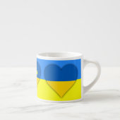 ウクライナ国旗青黄色のサンダー_コーブ  エスプレッソカップ (右)