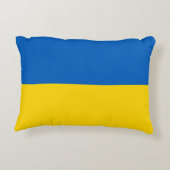 ウクライナ国旗 アクセントクッション (裏面)
