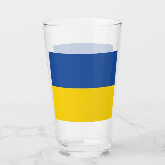 ウクライナ国旗、ウクライナの国の愛国的贈り物 タンブラーグラス (裏面)