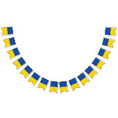 ウクライナ国旗、ウクライナの国の愛国的贈り物 バンティングフラッグ (全)