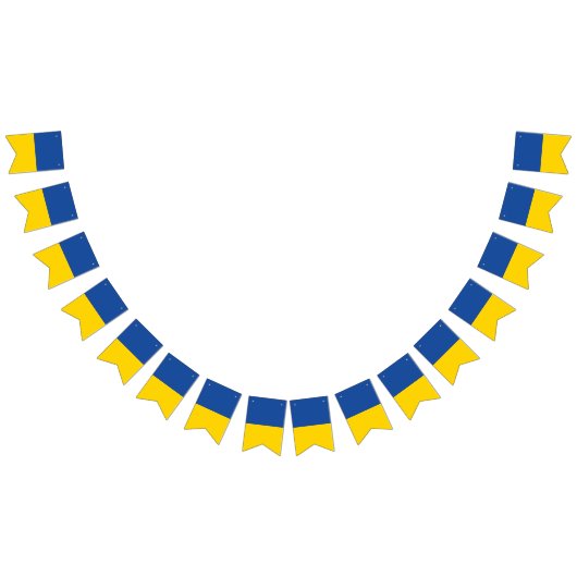 ウクライナ国旗、ウクライナの国の愛国的贈り物 バンティングフラッグ (全)